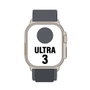 Apple Watch Ultra 3 GPS + Cellular 49mm Caja Titanio Negro y Correa Alpine Loop Negra S